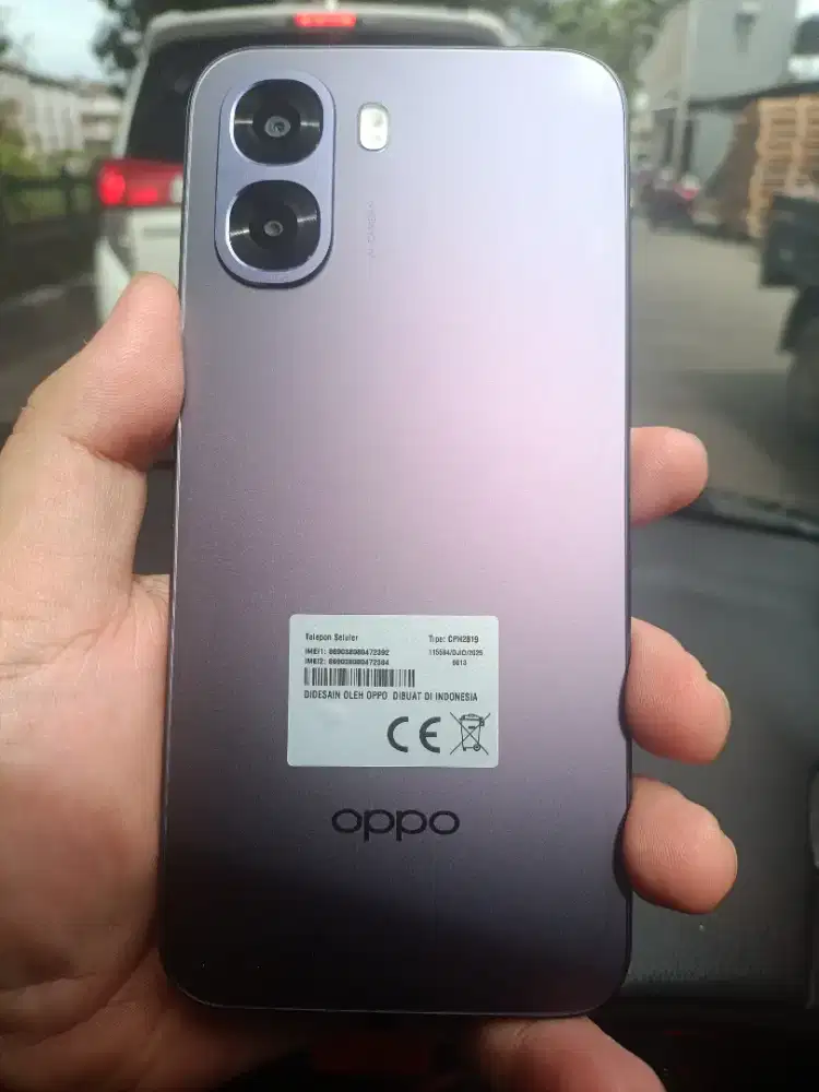OPPO A6X PURPLE LIKE NEW
