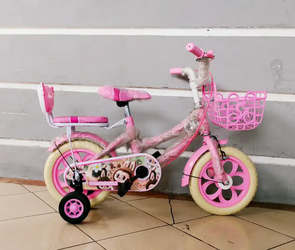 Sepeda anak merek chamomile uk'12 hrg 370rb net kondisi baru