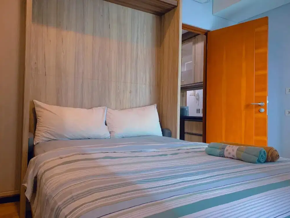 Disewakan Apartemen Roseville Hadap Kolap Renang  Type 1BR 42sqm Fully Furnish - Fasilitas Lengkap