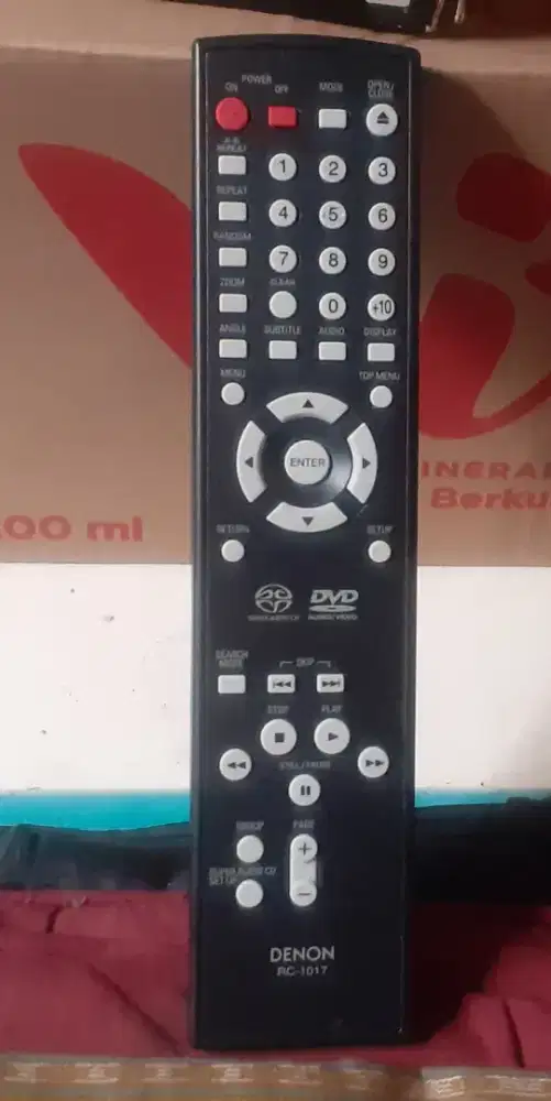 REMOTE DENON DVD RC-1017