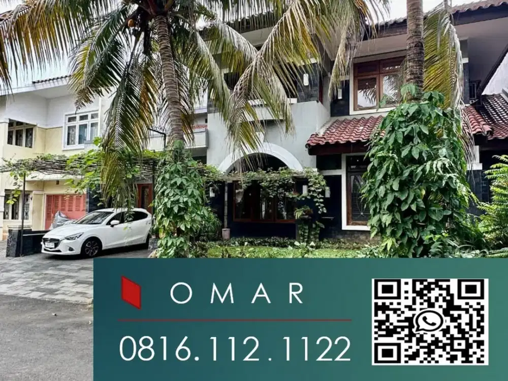 Hotsale Murah  Rumah sektor 9 luas 280 only 4,5 M Bintaro Jaya Puri Bintaro Menteng Senayan