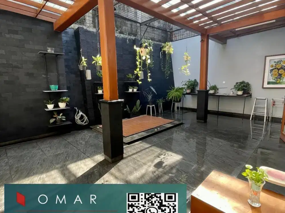 Hitung tanah Puri Bintaro luas 280 ada taman belakang siap huni