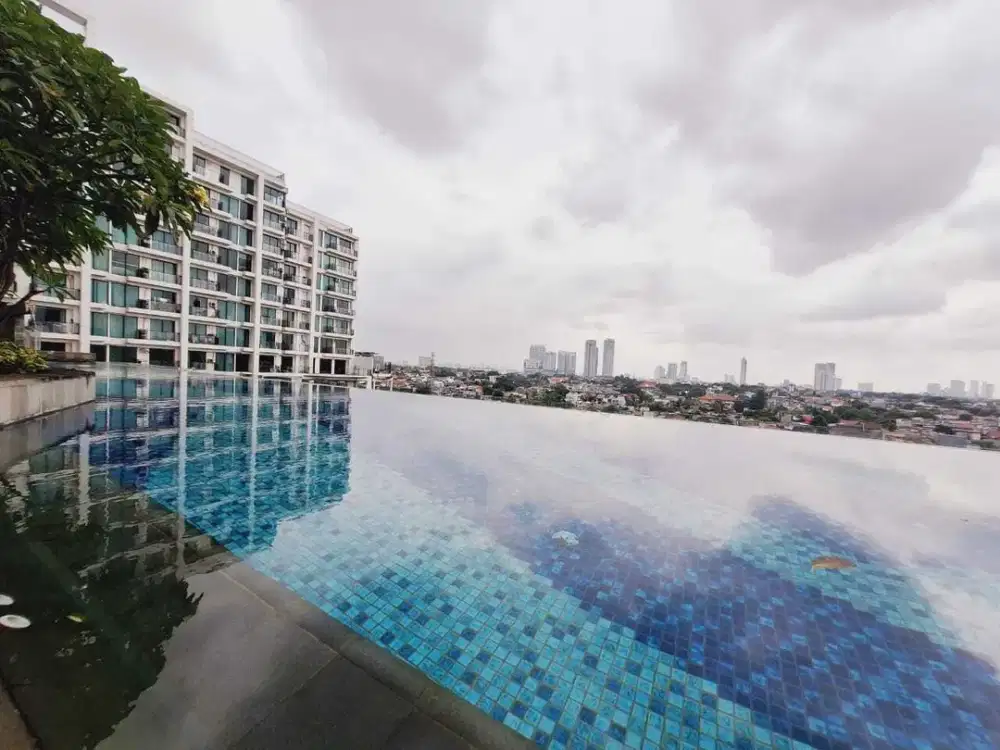 Apartment nine residence mampang near kuningan lantai 7 view perkotaan