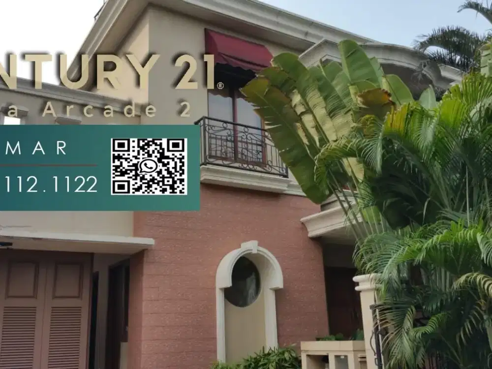 rumah di menteng bintaro jaya sektor 7 asri nan luas