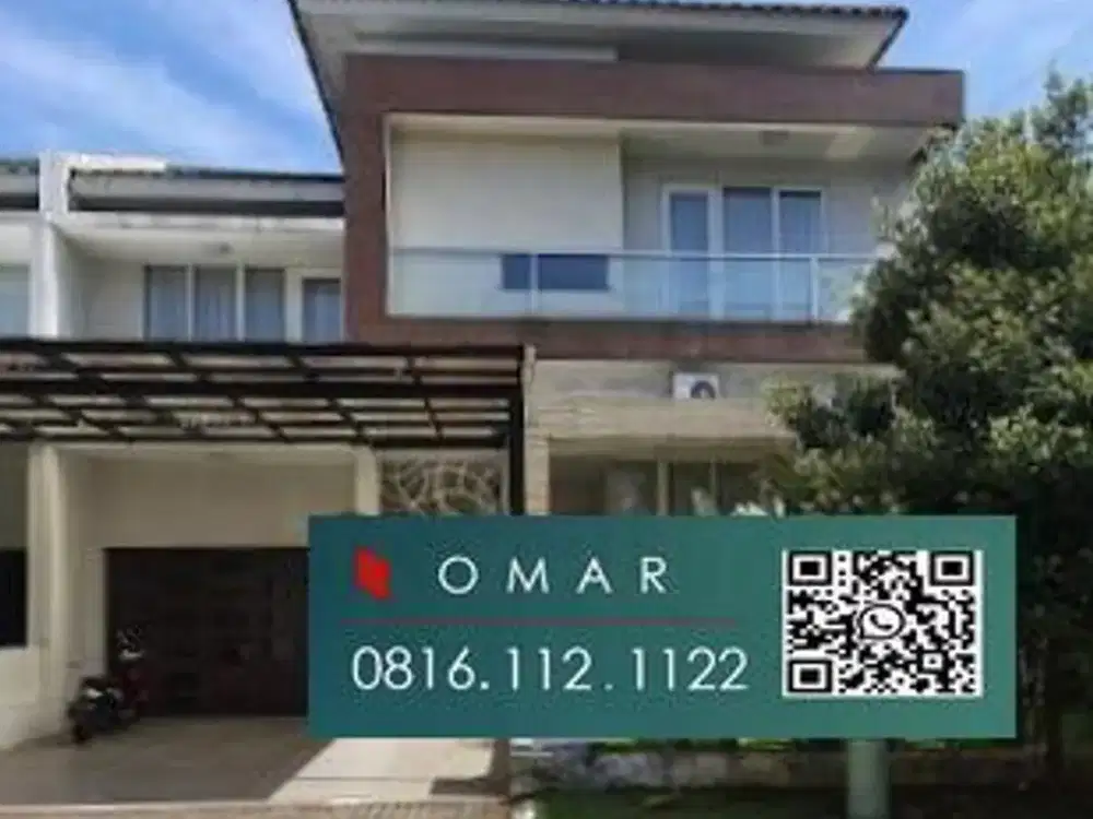 Hook di kebayoran Bintaro Jaya sektor 9 Luas 250 plus siap huni