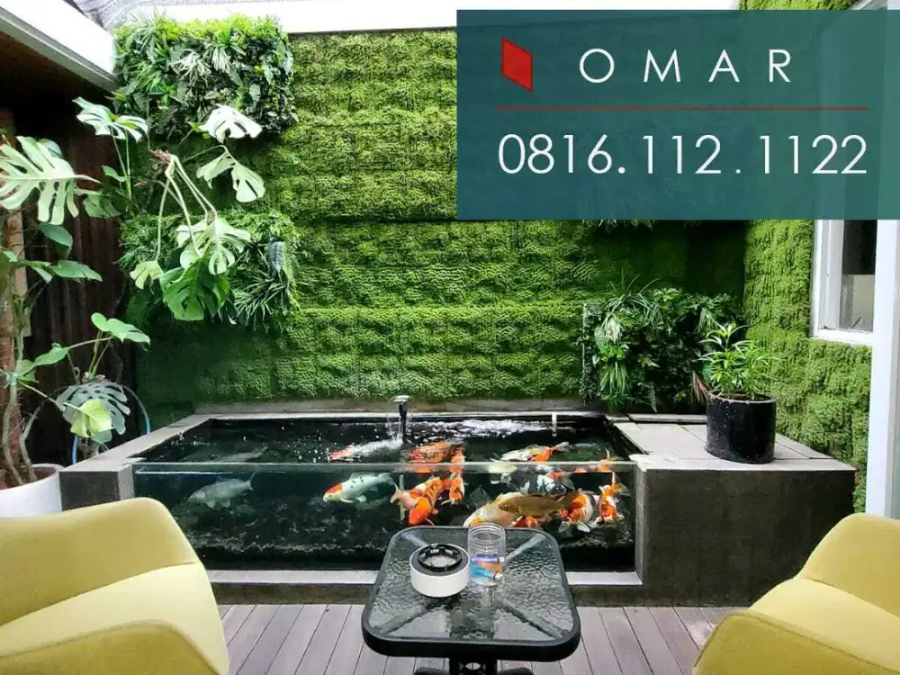 modern look Luas 560 M @ cluster hijau nan asri sektor 9 bintaro jaya