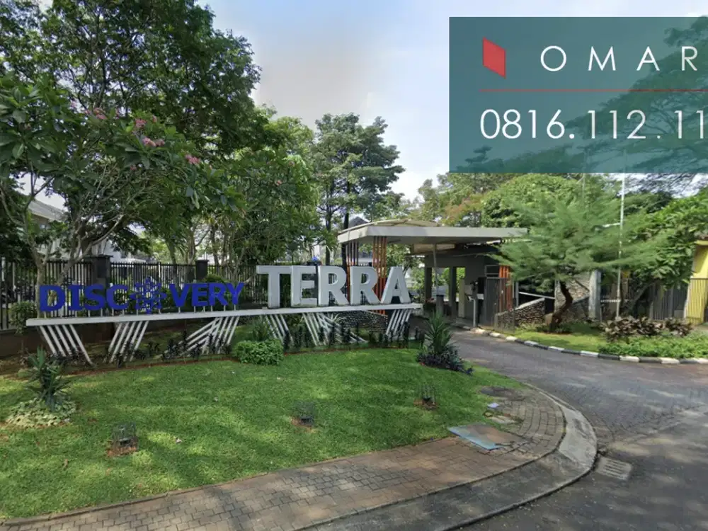 Discovery Bintaro Jaya luas 120 ada space taman belakang
