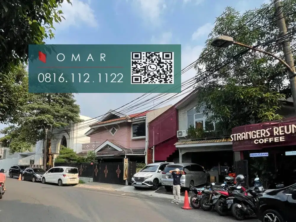 Turun harga siap mjd cafe klinik ruko komersil strategis di jalan komersial kasuari bintaro