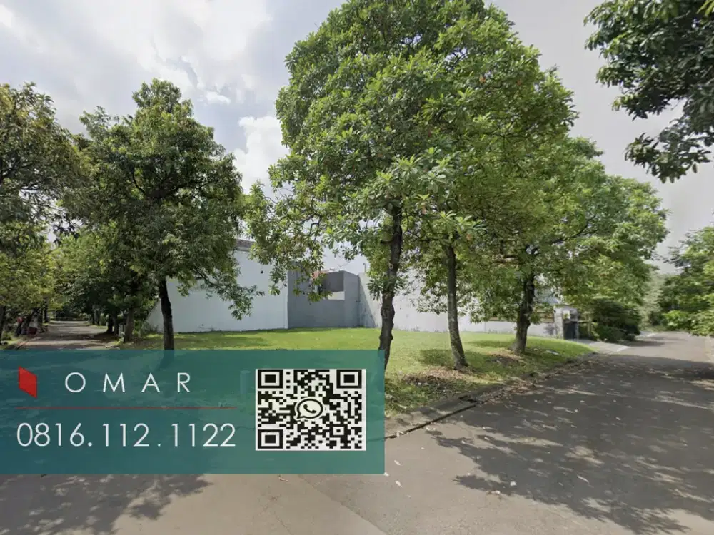 Dijual Kavling Hook Bintaro di Taman puri bintaro sektor 9 cluster favorit