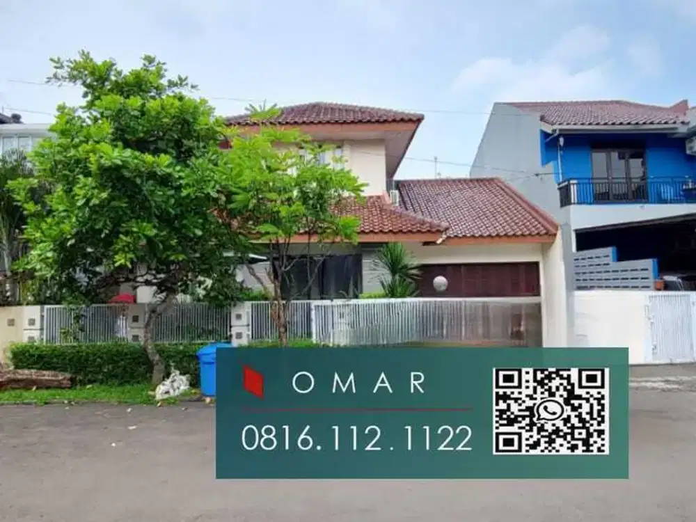 Luas 300 rumah di kasturi bintaro sektor 9