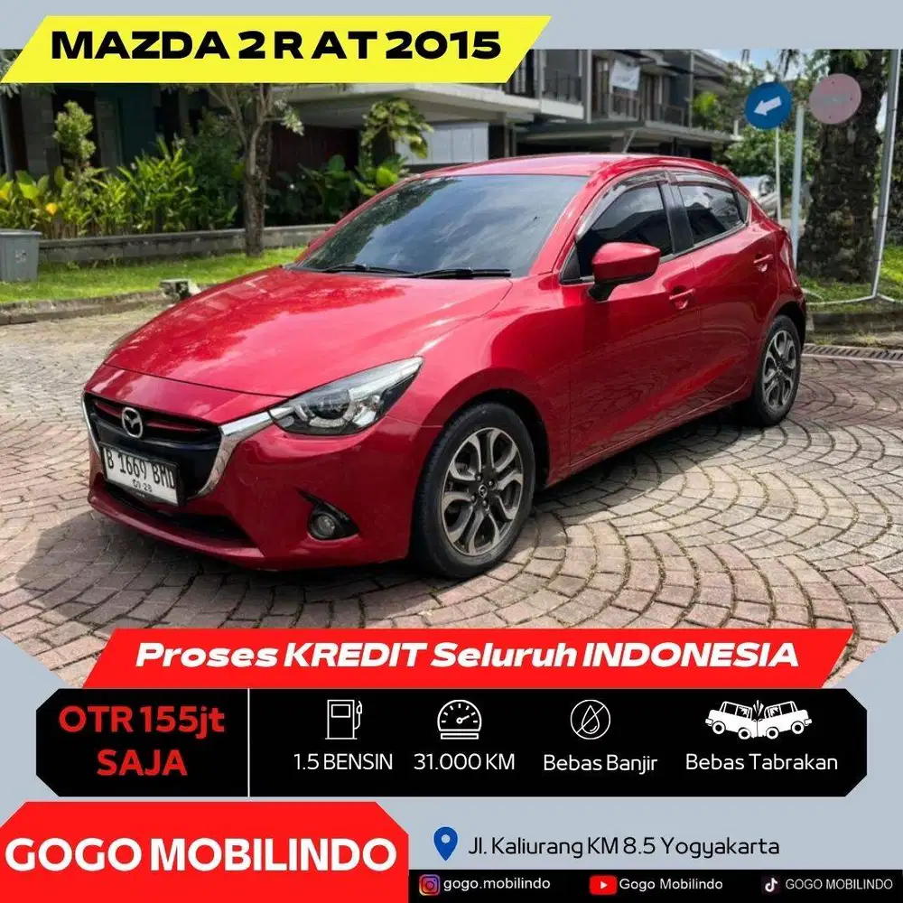 [Km31rb] Mazda 2 R Matic 2015 ANTIK ISTIMEWA Kredit Murah