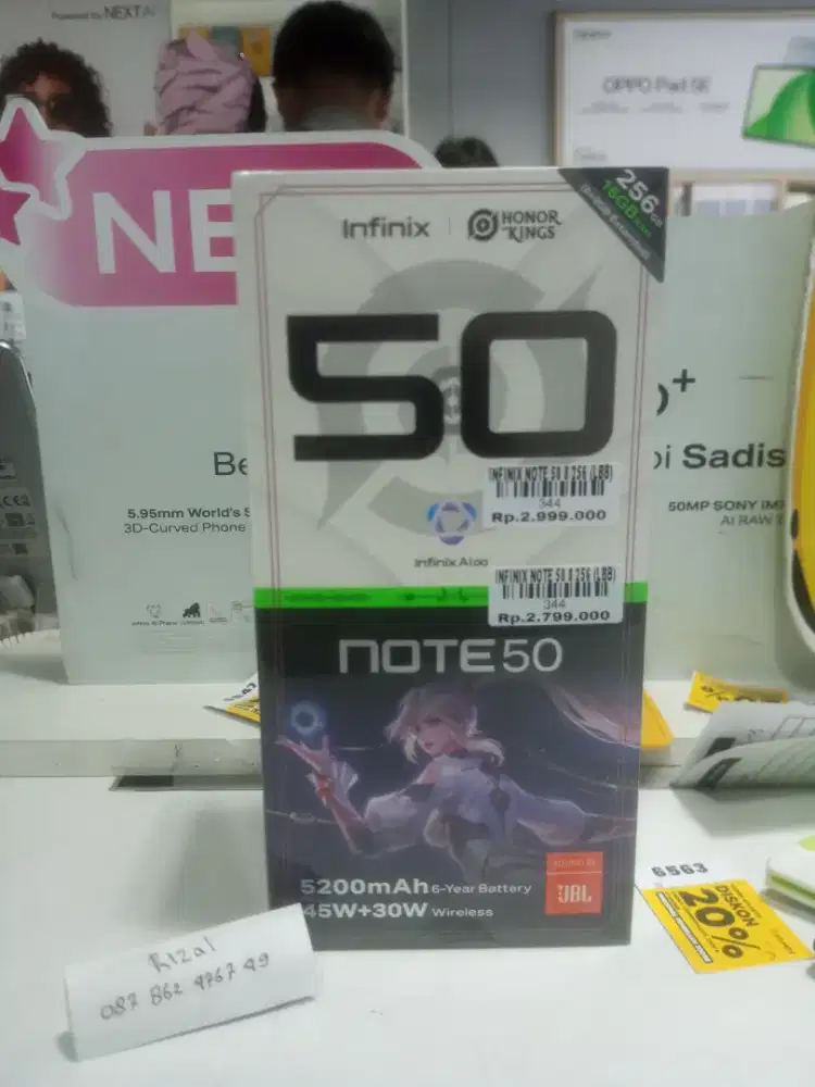 INFINIX NOTE 50 8/256 | ATLANTIS DAHSYAT