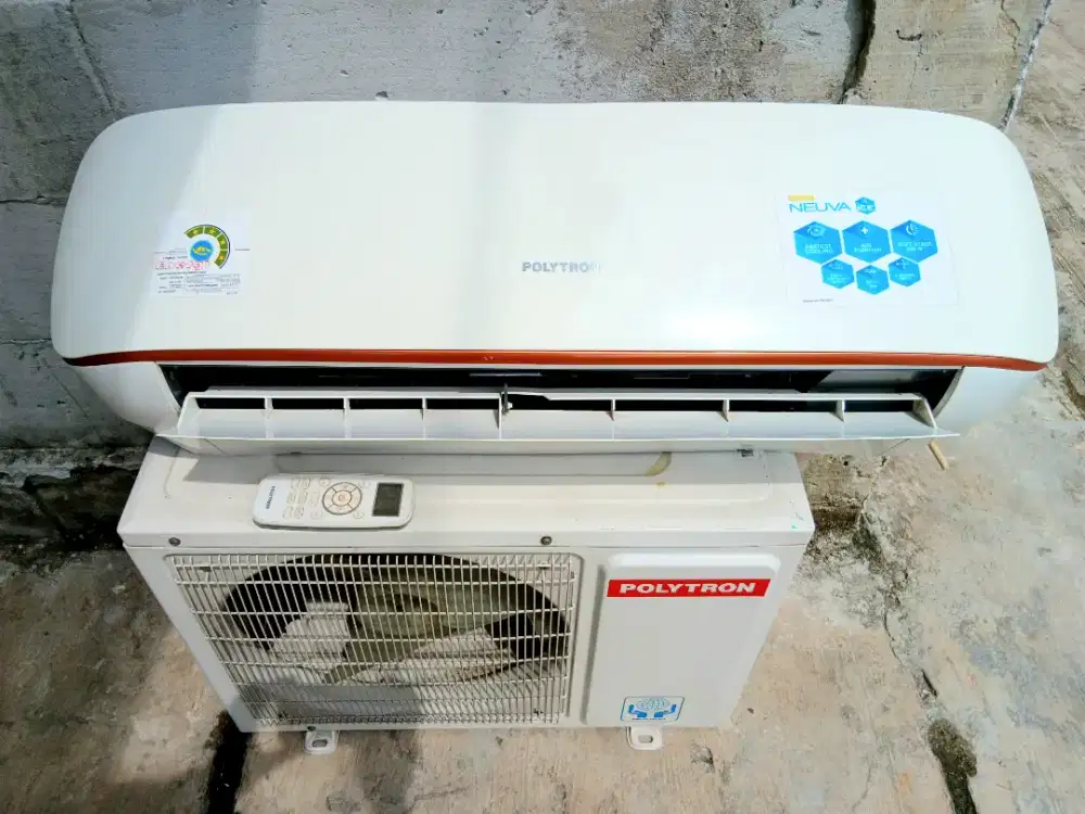 Ac polytron ½pk orian dingin (garansi)