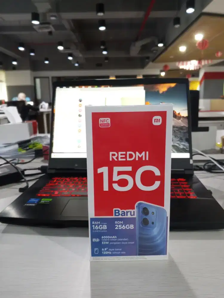 Redmi 15C new 8/256 Mint green