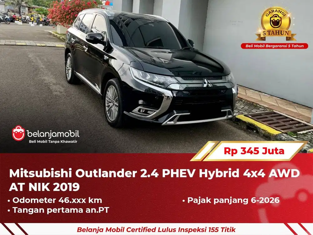 [ 4x4 ] Mitsubishi Outlander 2.4 PHEV Hybrid AWD AT 2019/2020