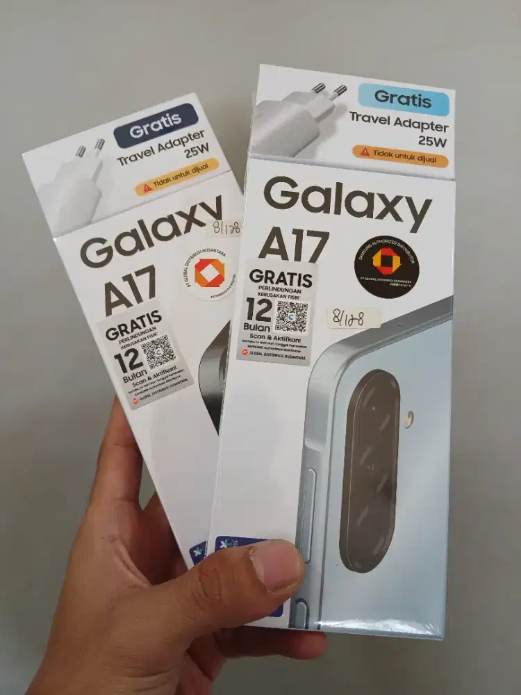 Samsung A17 LTE 8+8/128,50MP OIS Baru fresh segel Garansi resmi
