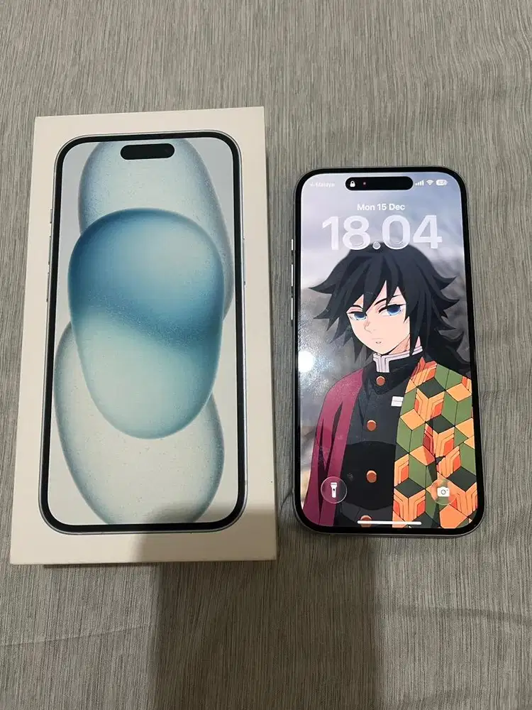Dijual iPhone 15 128GB ex iBox