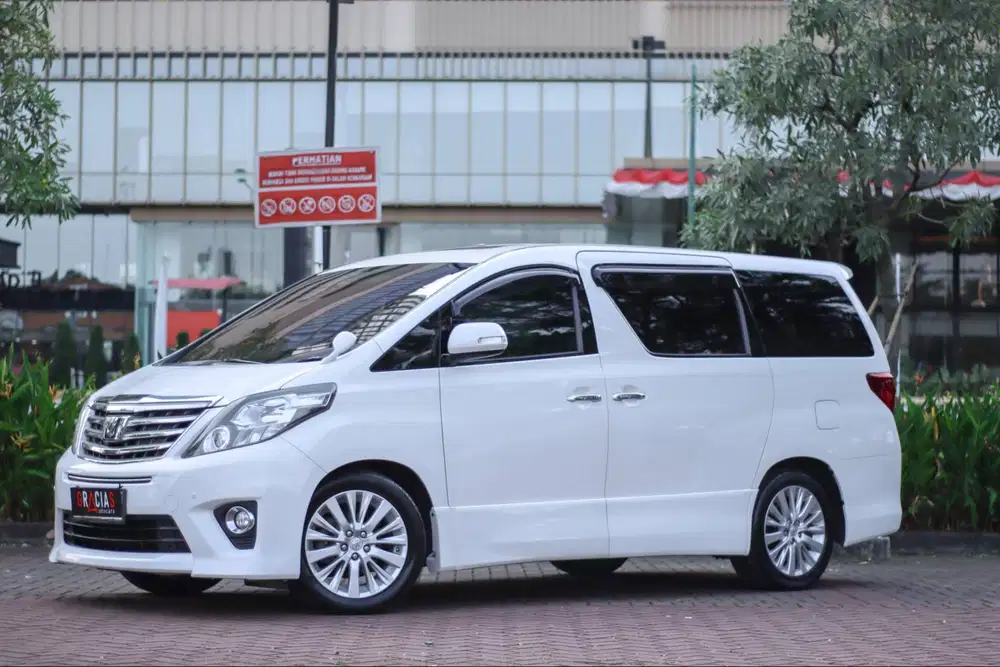 ALPHARD SC AUDIOLESS CBU 2013