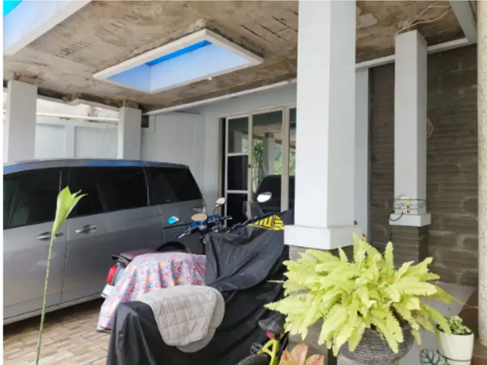 Jual rumah harga BU dibawah NJOP lokasi 500 meter ke Halte LRT Harjamukti cibubur