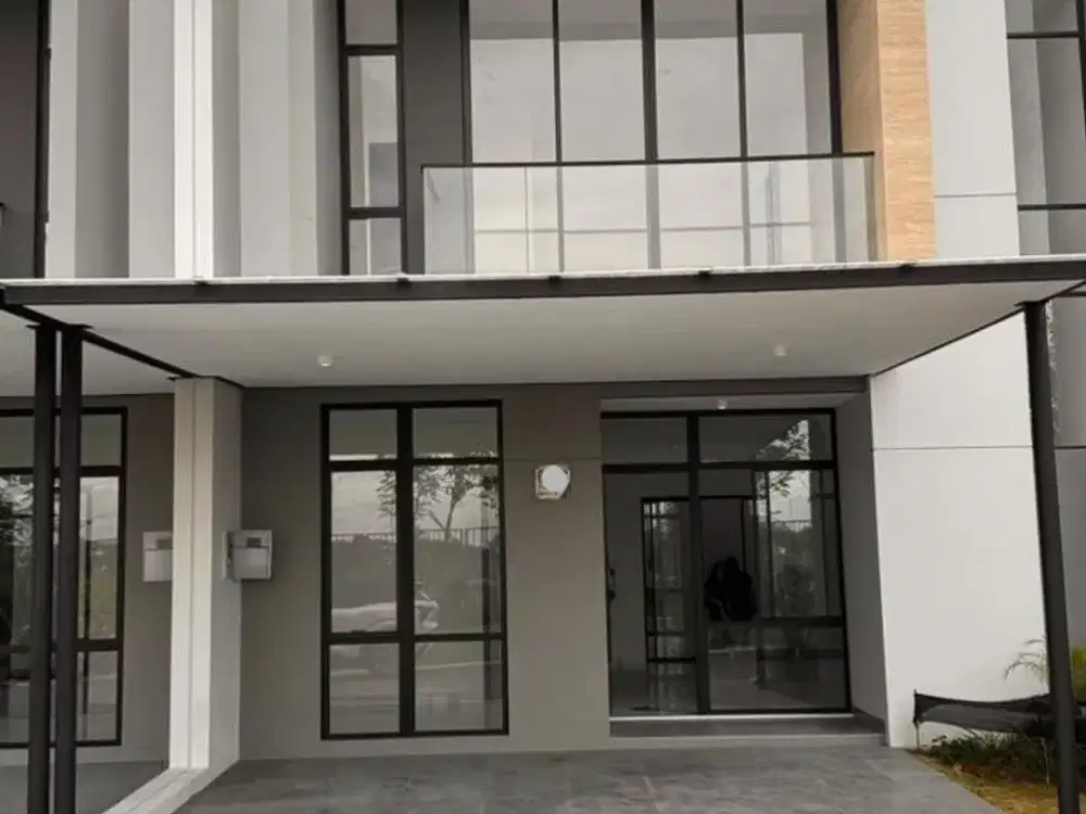 RENT RUMAH FASAD MINIMALIS KOSONGAN VILLA PASIR PUTIH PIK2