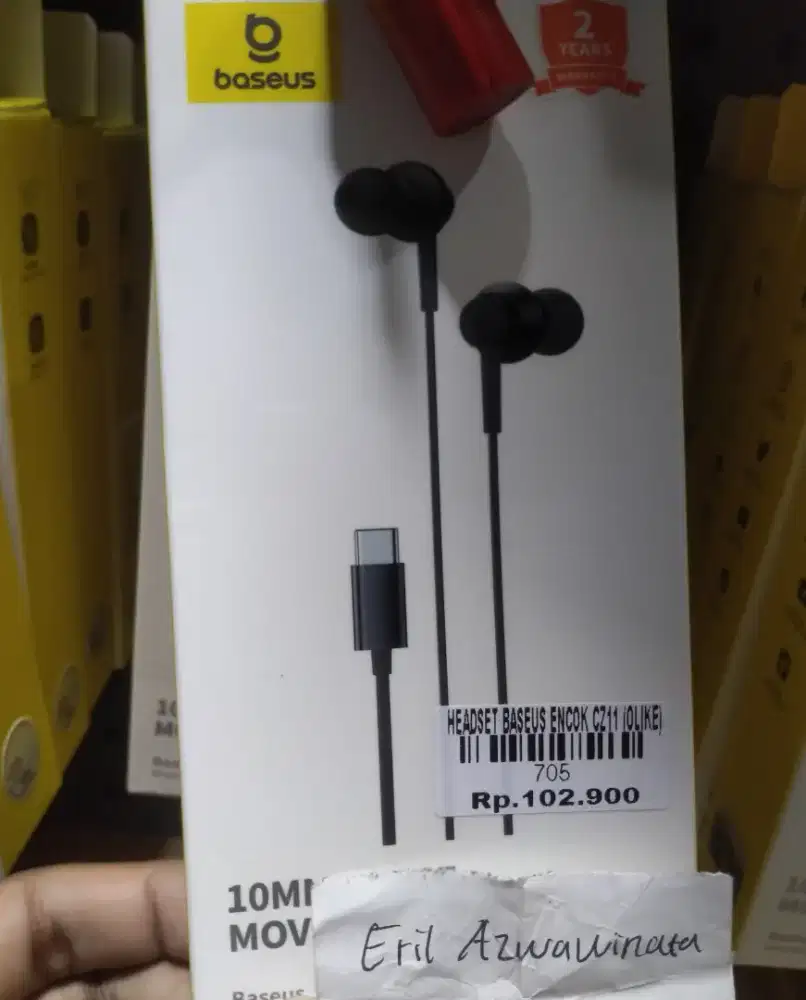 HEADSET BASEUS ENCOK CZ11 (OLIKE) l ATLANTIS DAHSYAT