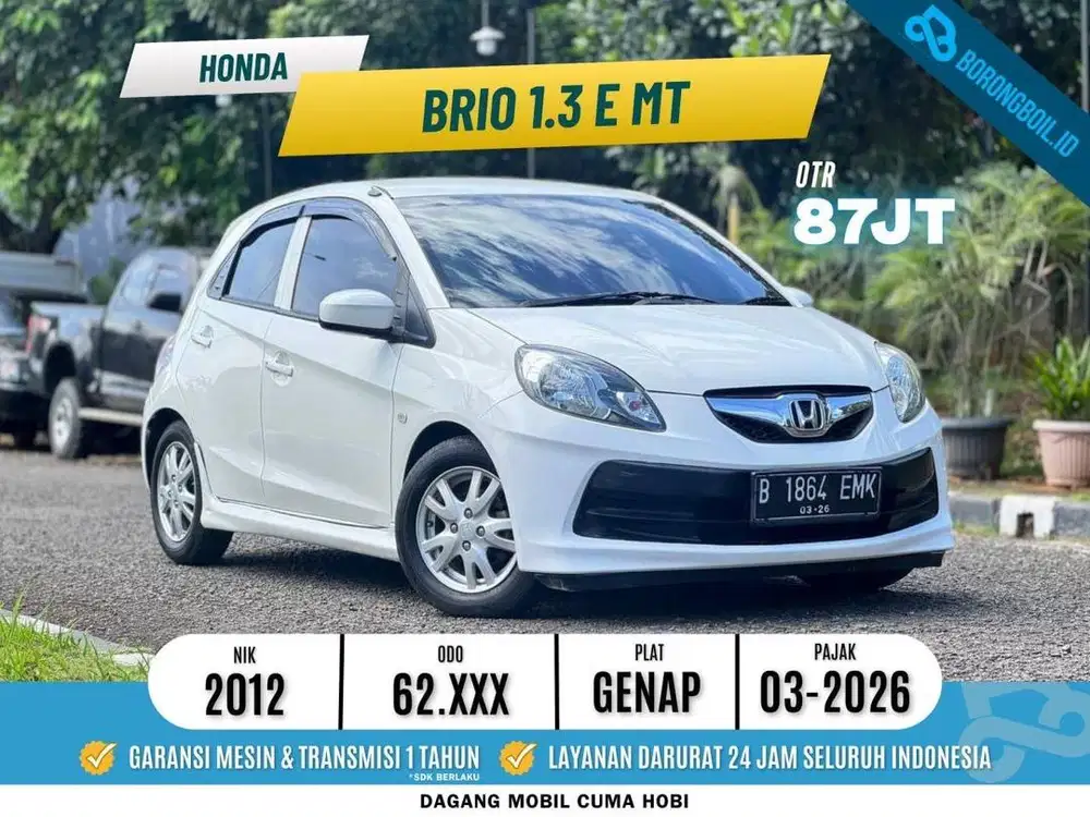 LOW KM [62Rb] BRIO E MANUAL CBU 2012
