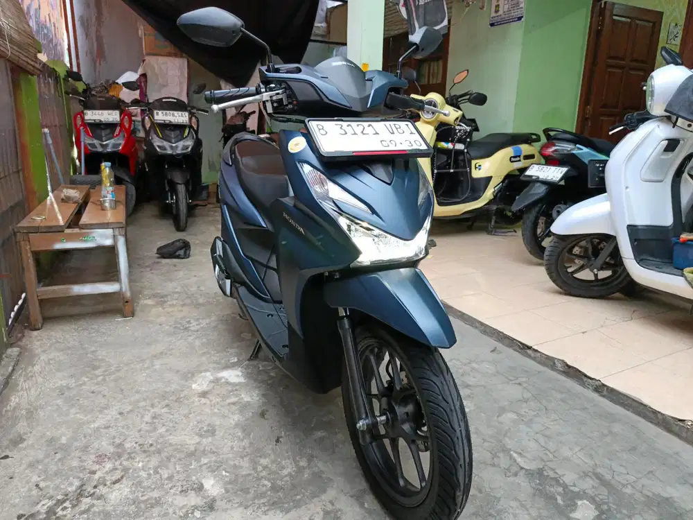 KM 3RB HONDA BEAT DELUXE 2025 BLN 9 BS TT 2024 HRGA PAS DI CILEDUG ORI