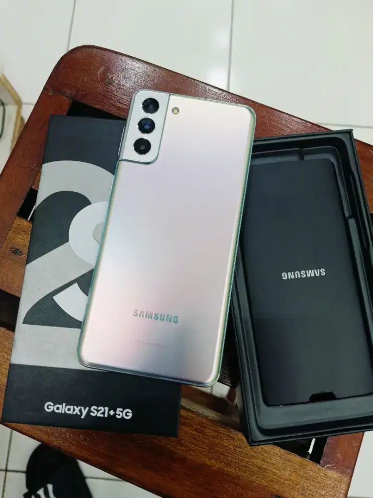 Samsung s21 plus 5g 8/256 ori mulus fullset