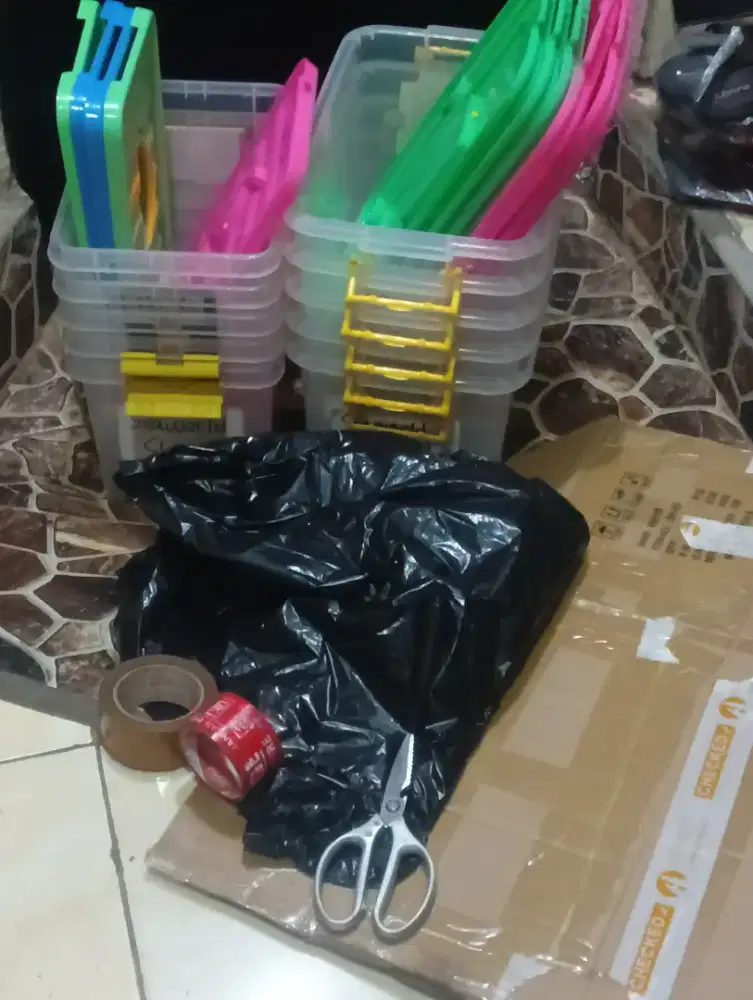 Jual box shinpo jual perpcs 22rb seperti baru
