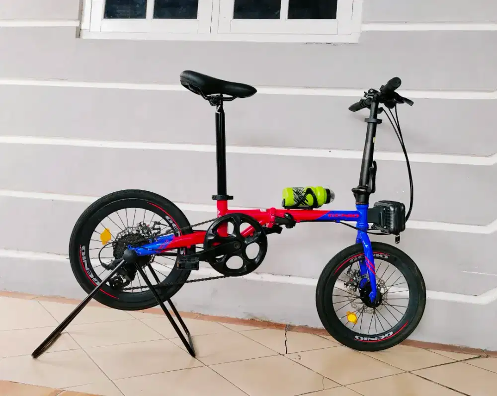 Sepeda lipat merek genio runes uk'16+ hrg 1,1jt net