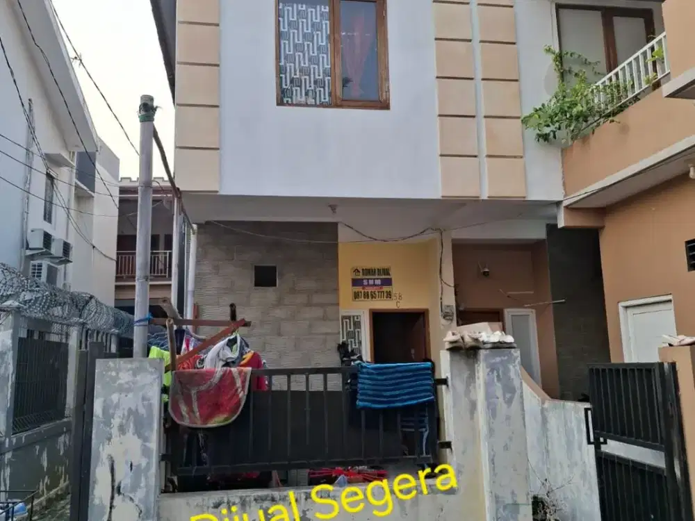 Dijual Rumah 2 Lantai SHM Kemayoran Jakarta Pusat Murah