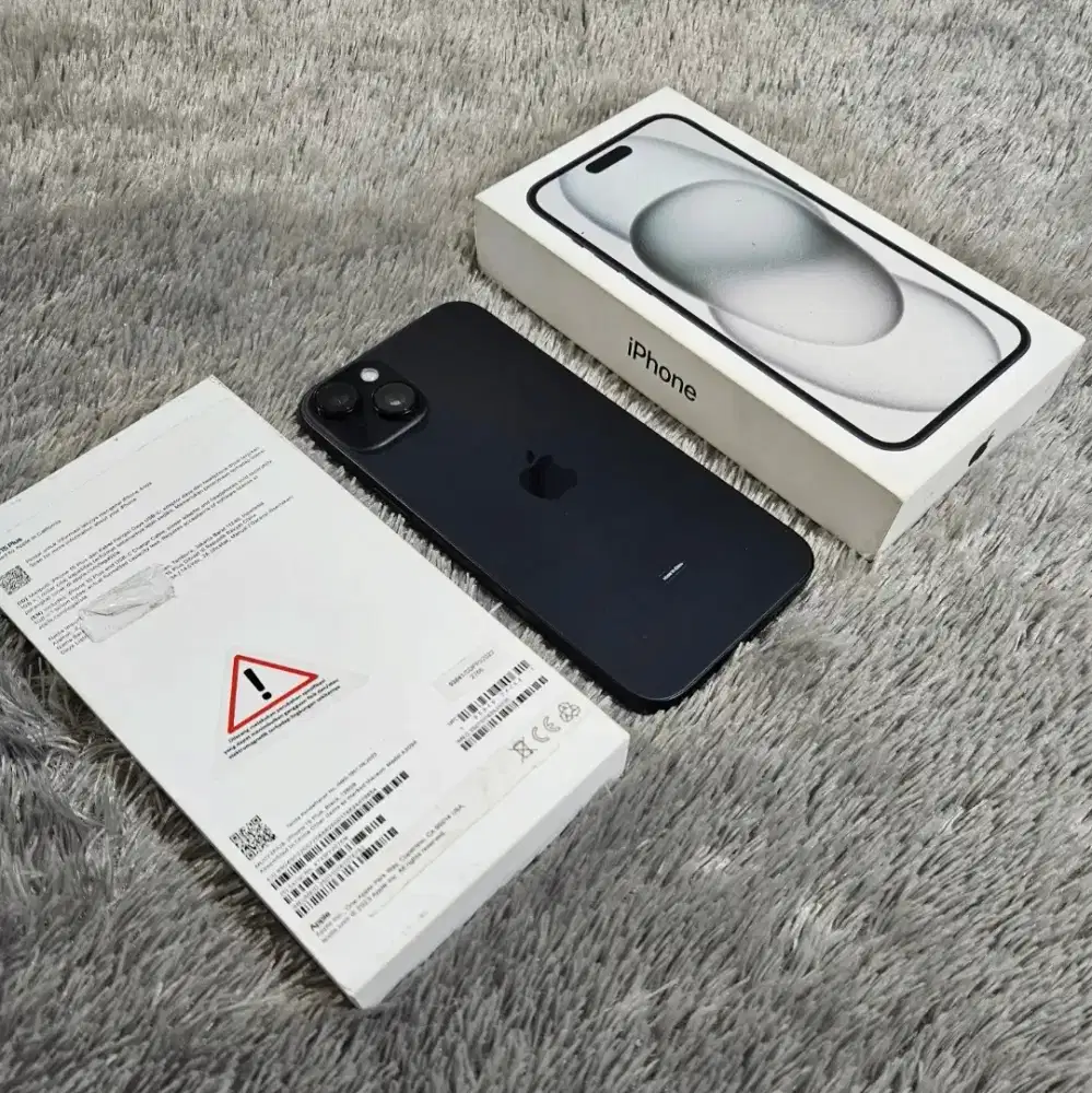 Iphone 15 Plus 128Gb Black mulus garansi IBOX