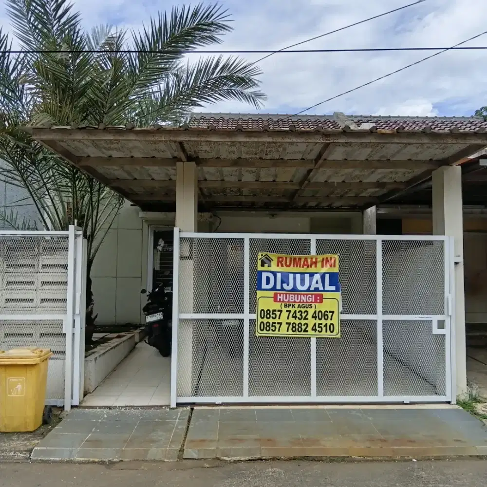 Rumah murah dan luas belakang mall Ciplaz Parung