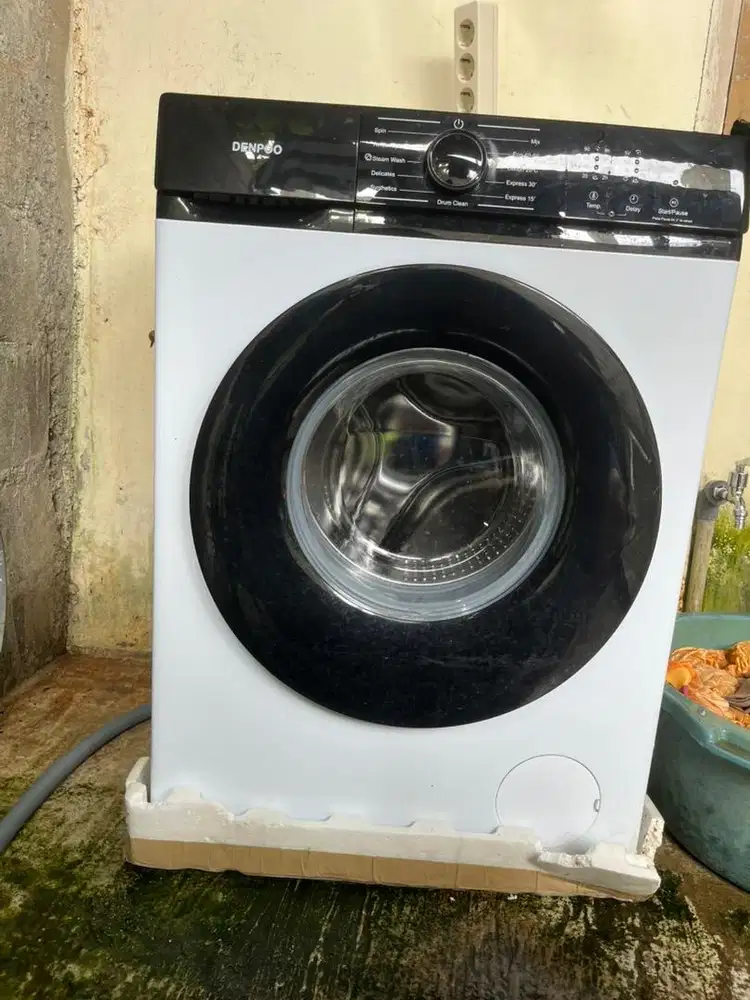 Jual mesin cuci Denpo baru pemakaian 1 bulan 8kg