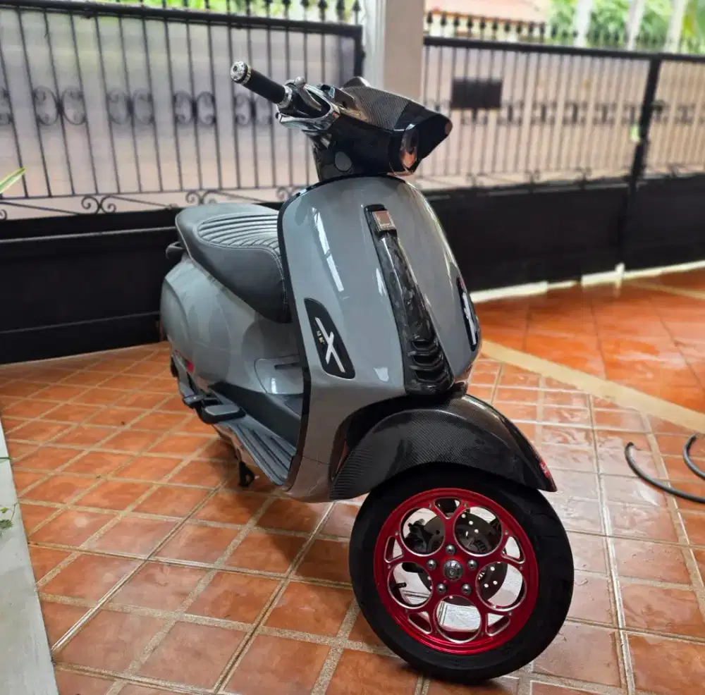 Vespa sprint 150 abs iget th 2020 km 11rb tgn 1 full acesories