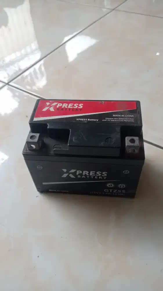 Aki motor beat siap stater