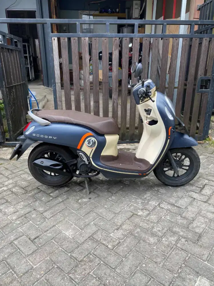 HONDA SCOOPY FASHION BLUE 2020