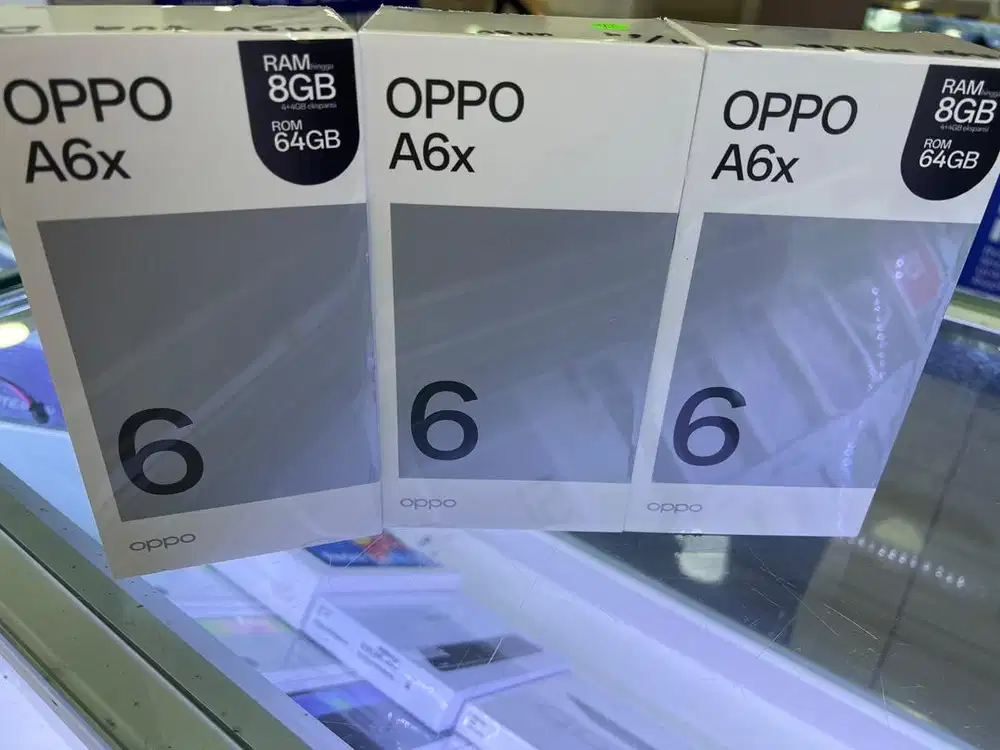 Oppo A6X ram4/64gb new garansi resmi oppo ready