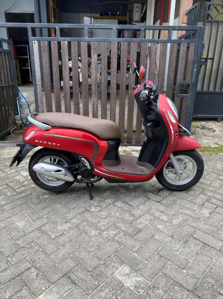 HONDA SCOOPY RED STYLISH 2023