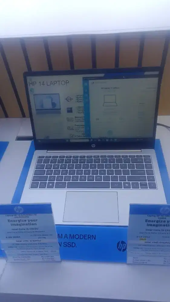 Laptop HP 14 core i3 Gen 13