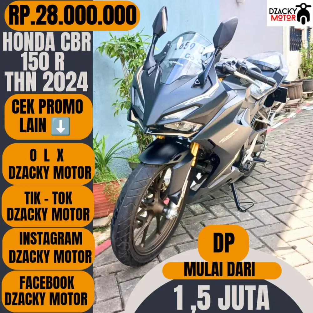 CBR 150R TAHUN 2024 SECOND LIKE NEW