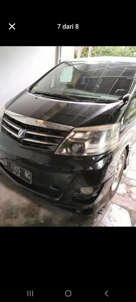 Toyota Alphard 2005 Bensin