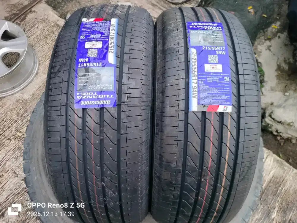 Jual ban mrek Bridgestone turanza toosa 215 55 R17 2pcs..