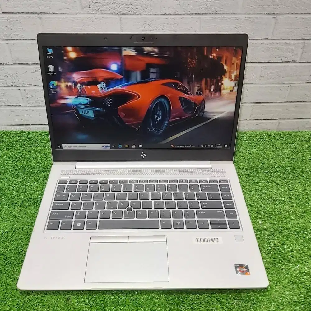 JUAL LAPTOP MULUS HP ELITEBOOK 755 G5 RYZEN 7 2700U DL-CC