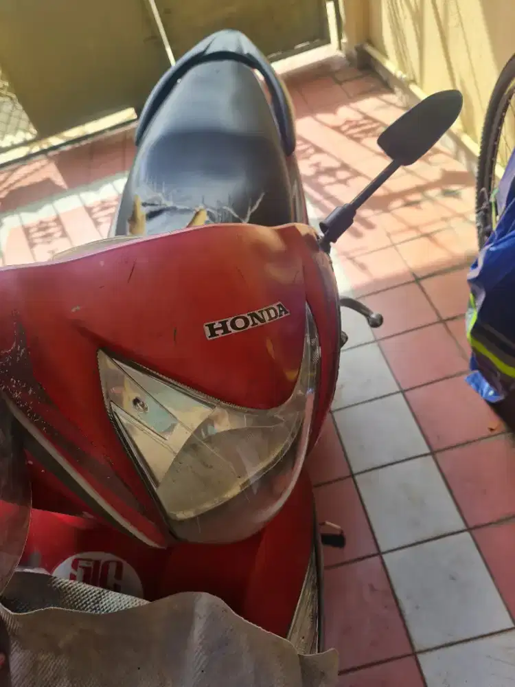 HONDA SPACY Fi 2011 asli merah