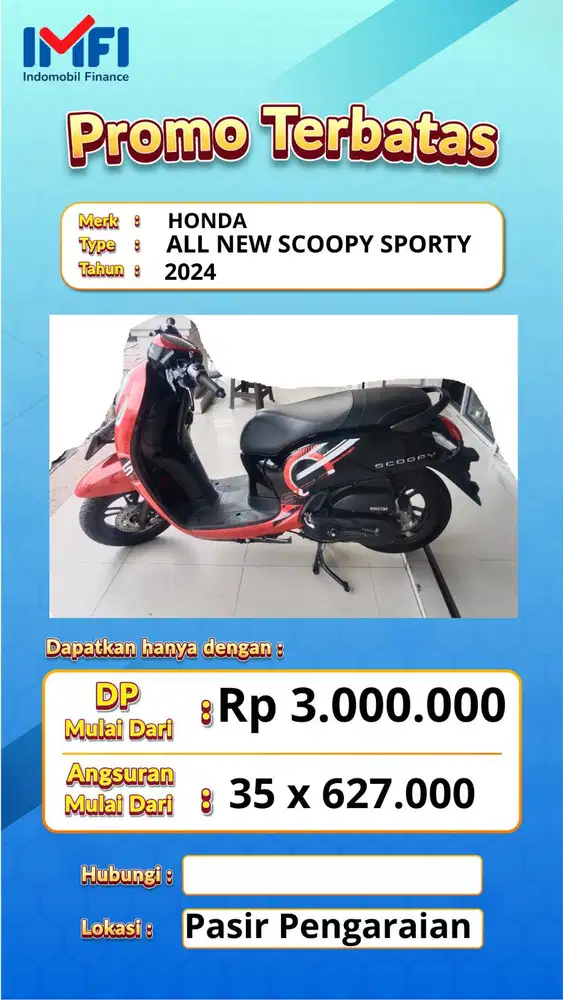 HONDA - ALL NEW SCOOPY SPORTY