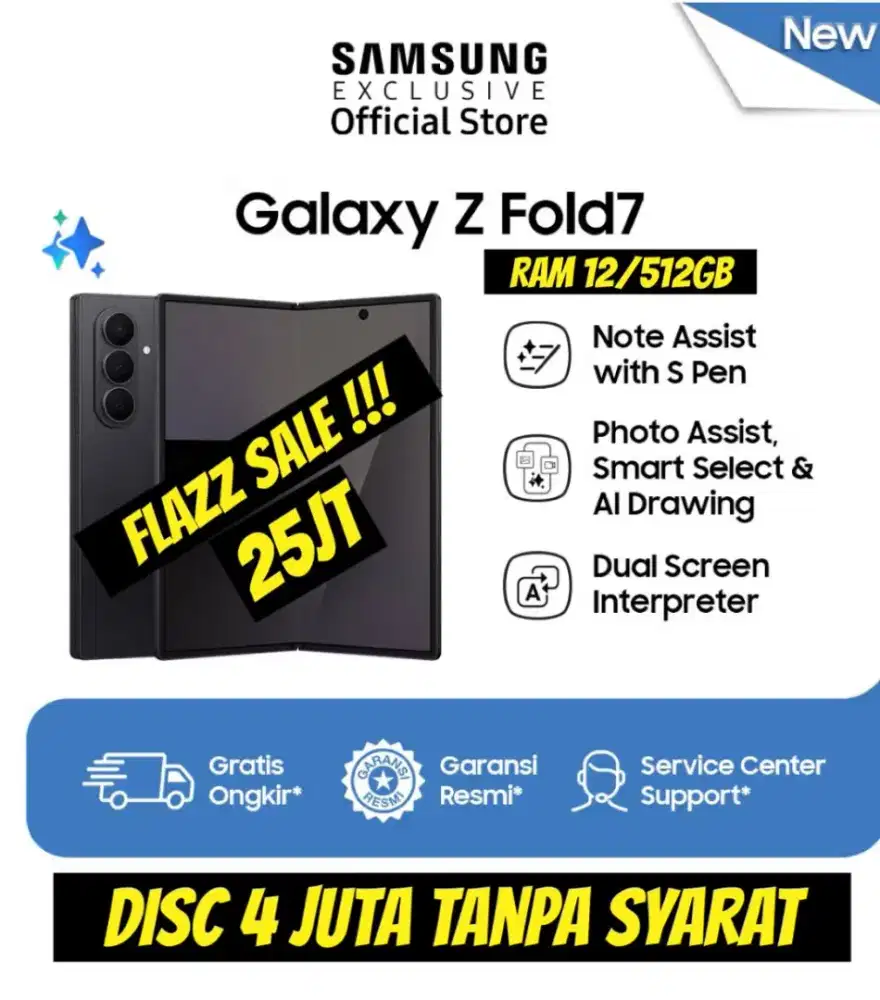 Samsung z fold7 12/512