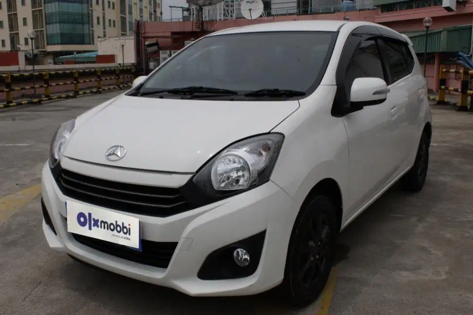 TDP 5,JT Daihatsu Ayla 1.0 X Bensin-MT Putih 2023