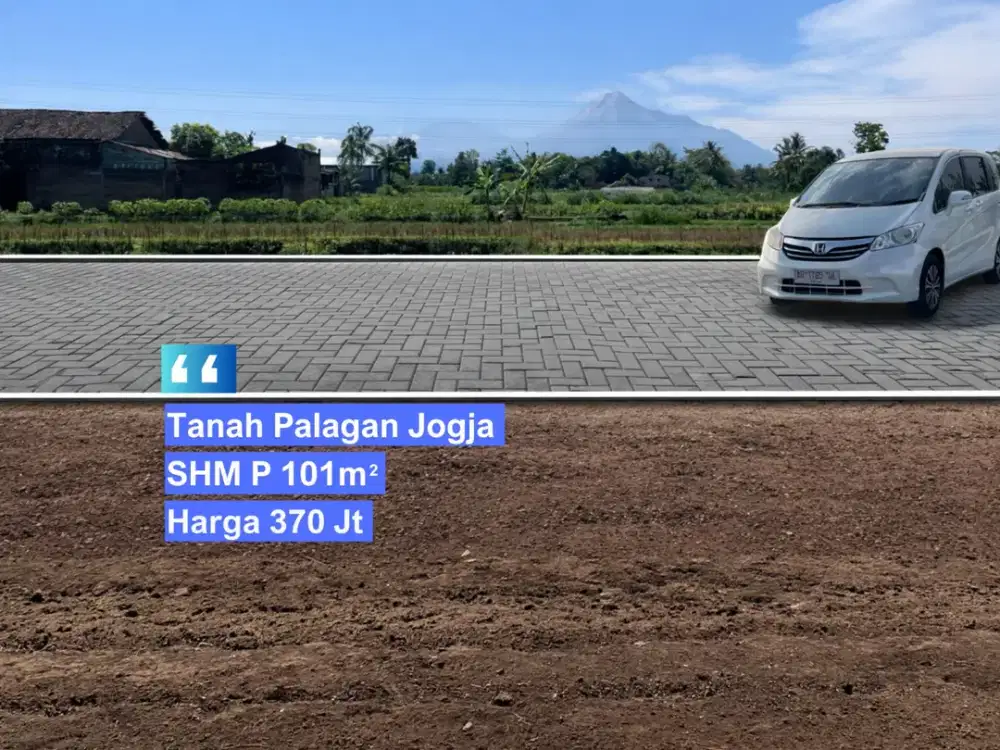 Tepi Sawah View Gunung Cocok Bangun Vulla Pun Hunian, Tepi Jalan Besar