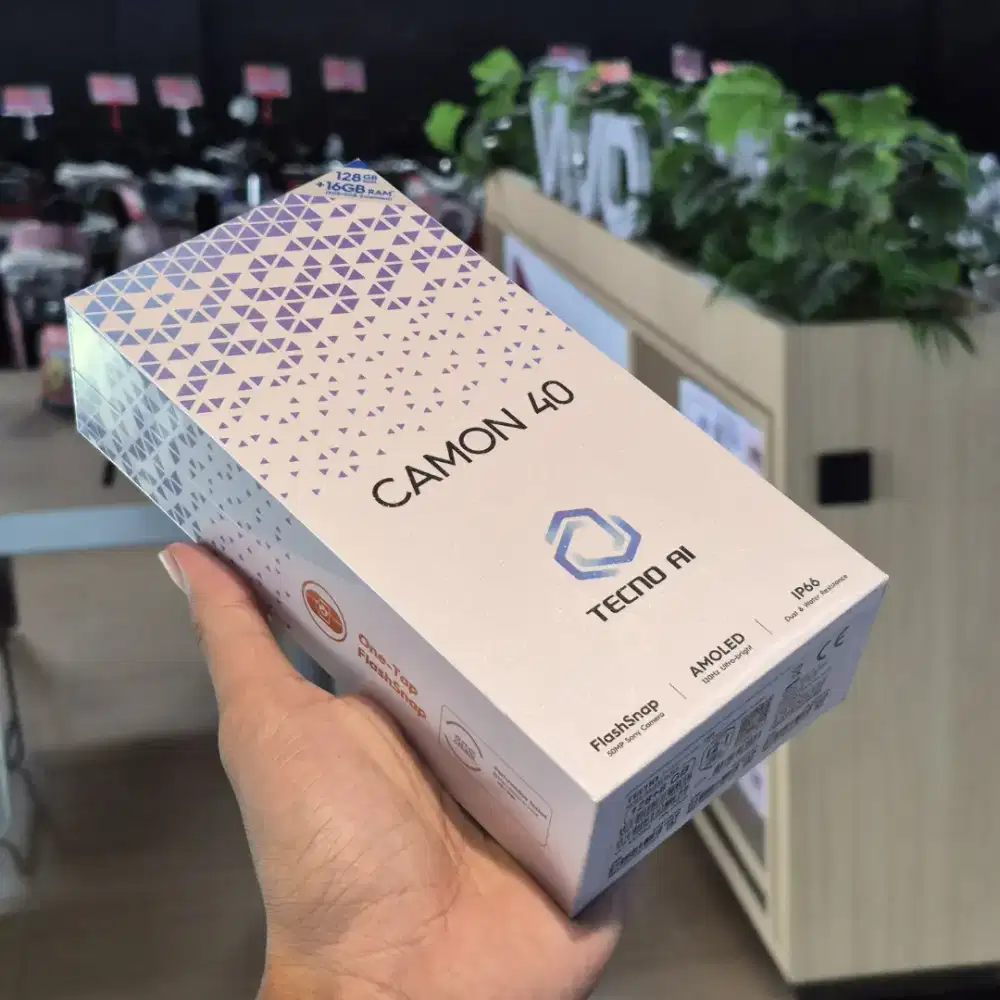 CAMON 40 HP GAMING PALING DI CARI! BISA KREDIT KTP AJA 0%